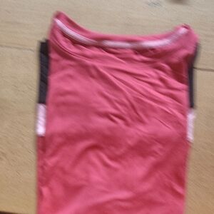 Cuddl Duds Pink Short Sleeve Tee
